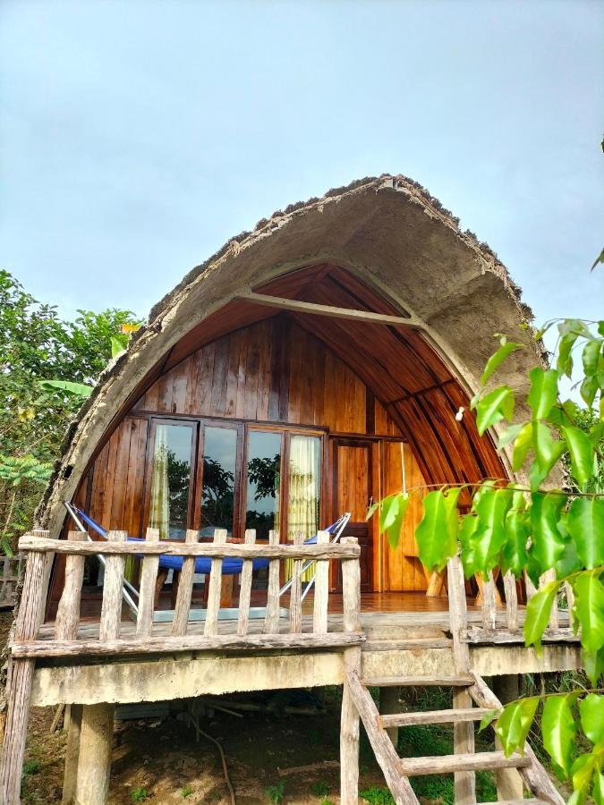 Rice Straw Green Lodge- Resort Quan Tom Eksteriør billede