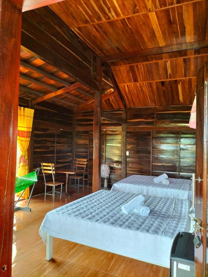 Rice Straw Green Lodge- Resort Quan Tom Eksteriør billede