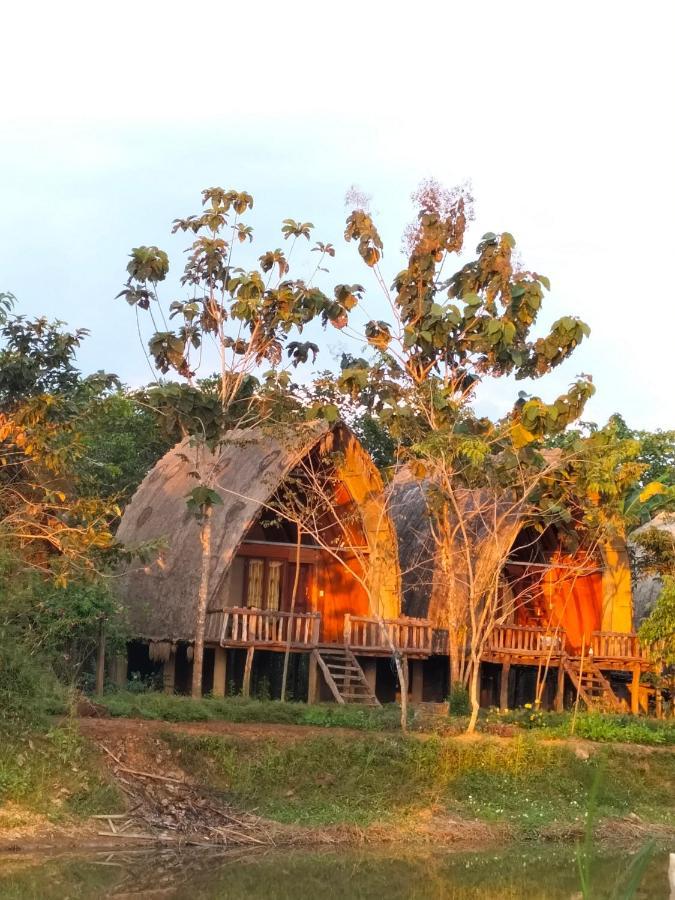 Rice Straw Green Lodge- Resort Quan Tom Eksteriør billede