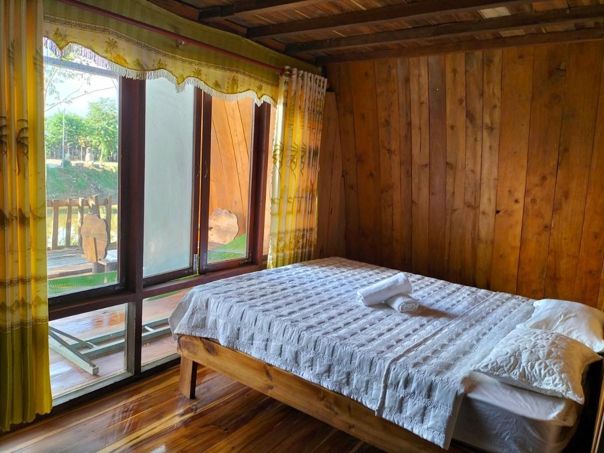 Rice Straw Green Lodge- Resort Quan Tom Eksteriør billede