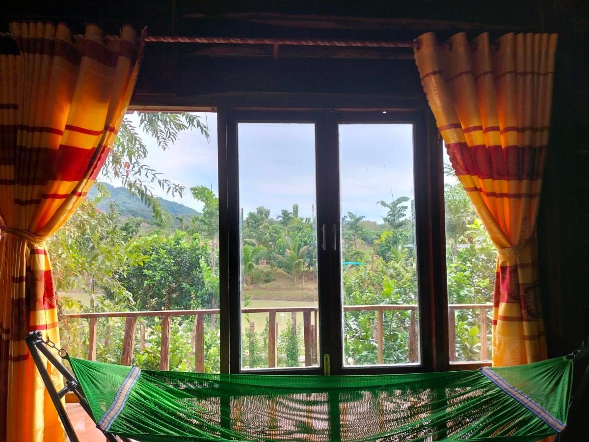 Rice Straw Green Lodge- Resort Quan Tom Eksteriør billede