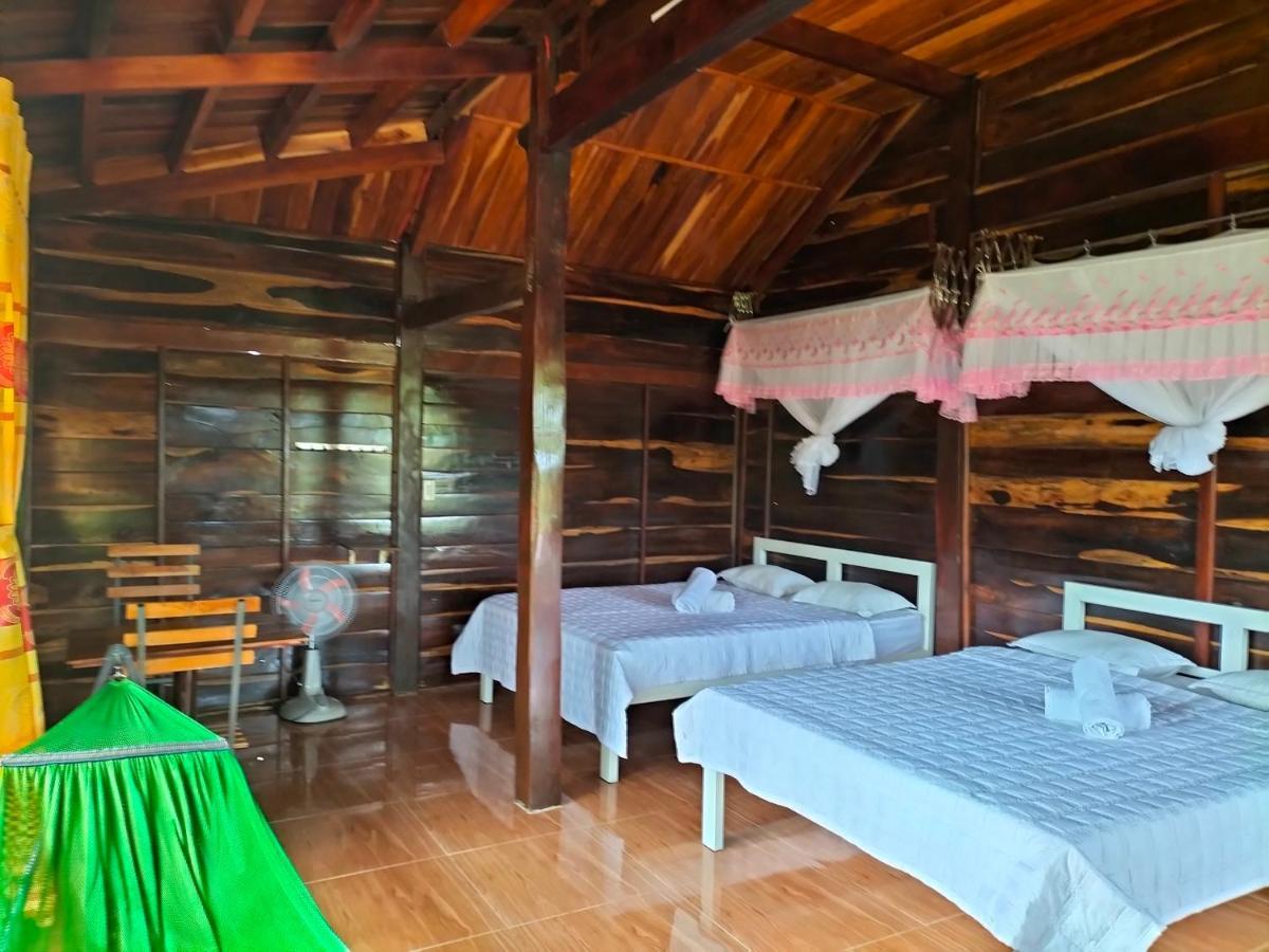 Rice Straw Green Lodge- Resort Quan Tom Eksteriør billede