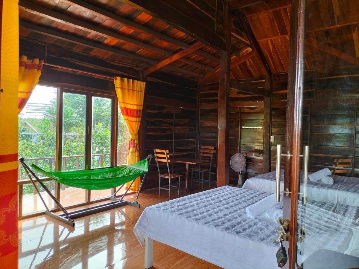 Rice Straw Green Lodge- Resort Quan Tom Eksteriør billede