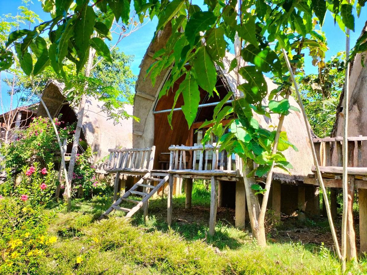Rice Straw Green Lodge- Resort Quan Tom Eksteriør billede