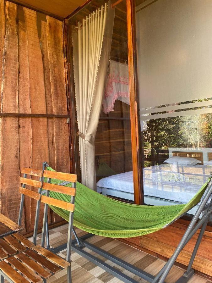 Rice Straw Green Lodge- Resort Quan Tom Eksteriør billede