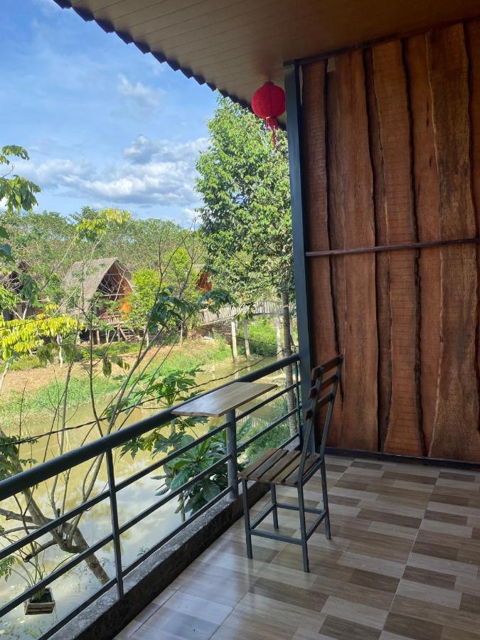 Rice Straw Green Lodge- Resort Quan Tom Eksteriør billede