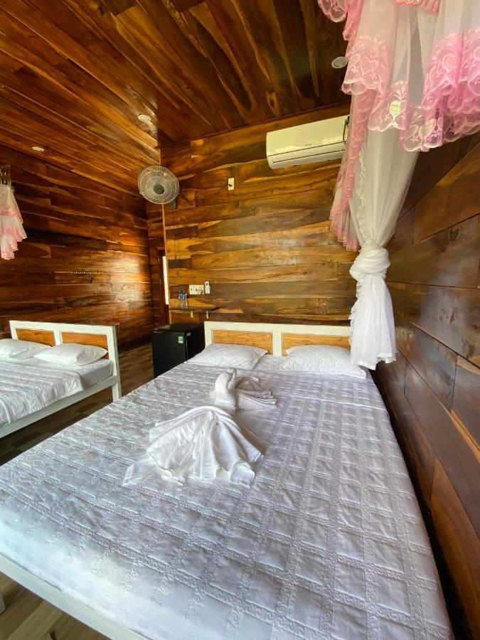 Rice Straw Green Lodge- Resort Quan Tom Eksteriør billede