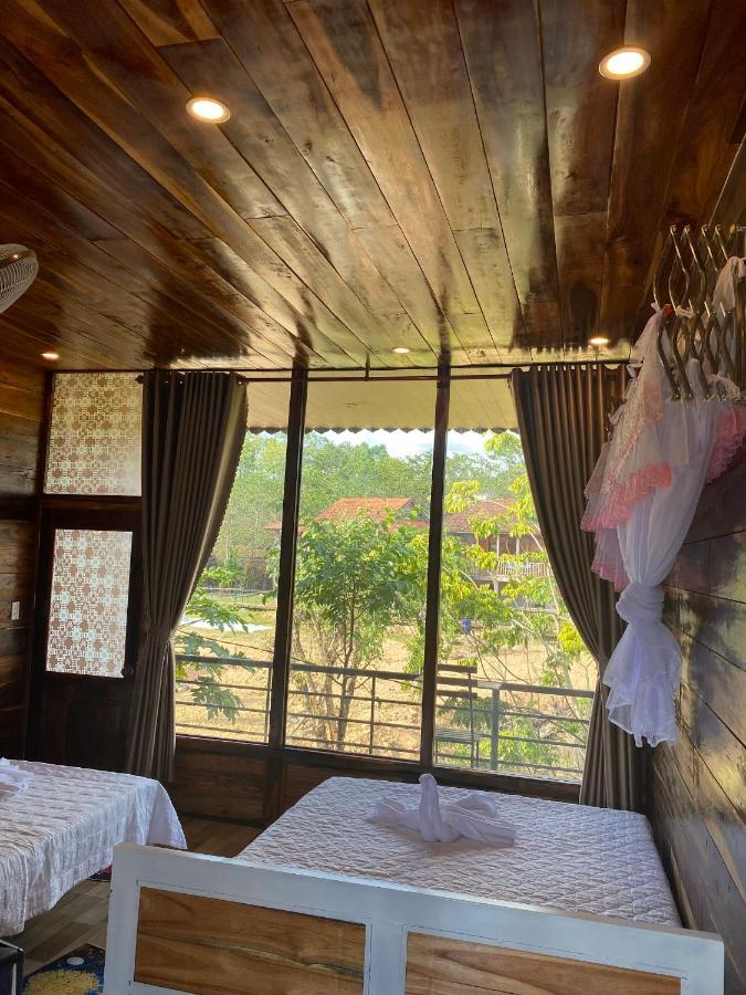 Rice Straw Green Lodge- Resort Quan Tom Eksteriør billede
