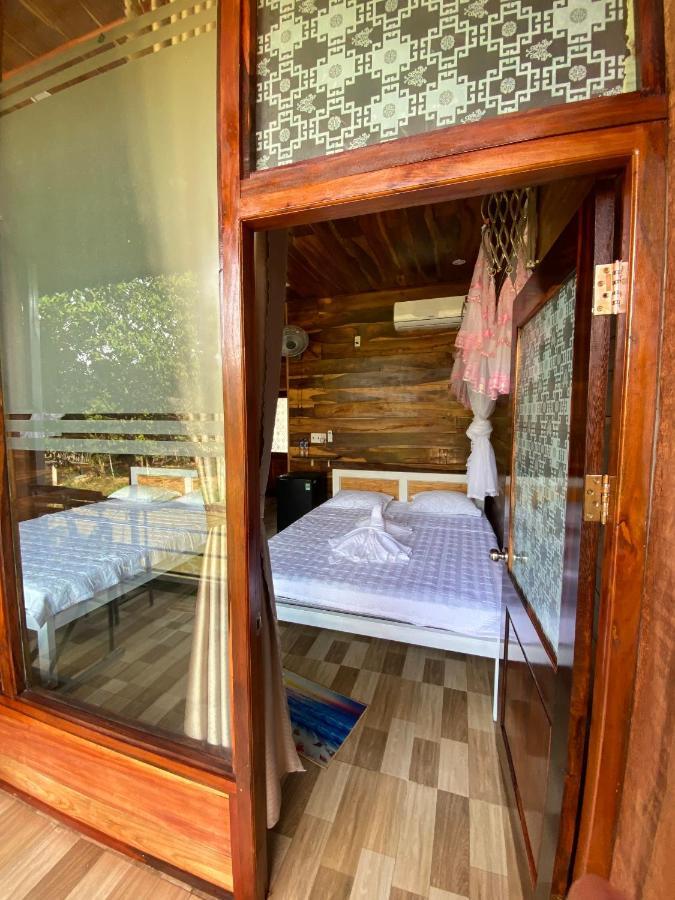 Rice Straw Green Lodge- Resort Quan Tom Eksteriør billede